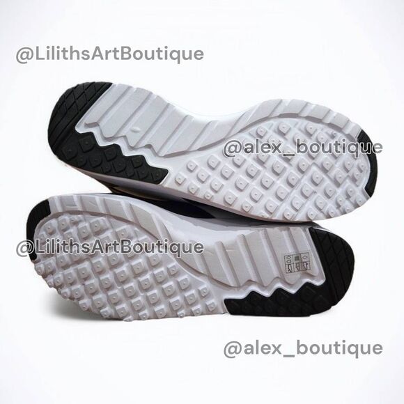 Zumba Air Classic High Top Black Red-Orange Unisex Sneakers (F005) Size 9 - Picture 9 of 11